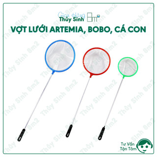Vợt Artemia Lưới Mịn, Vợt Cá, Vợt Bobo Đủ Size | 8m2