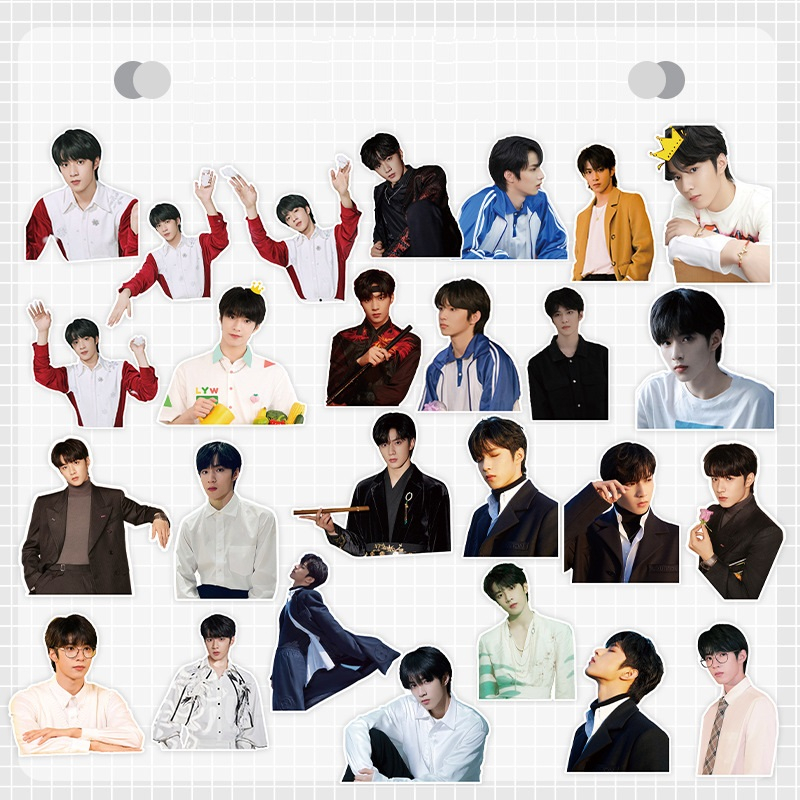 Hộp sticker Triệu Lộ Tư Hộp nhựa 120 miếng hình dán Sticker