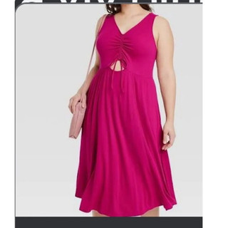 (Size X: ~65kg) Đầm thun tăm xuất dư