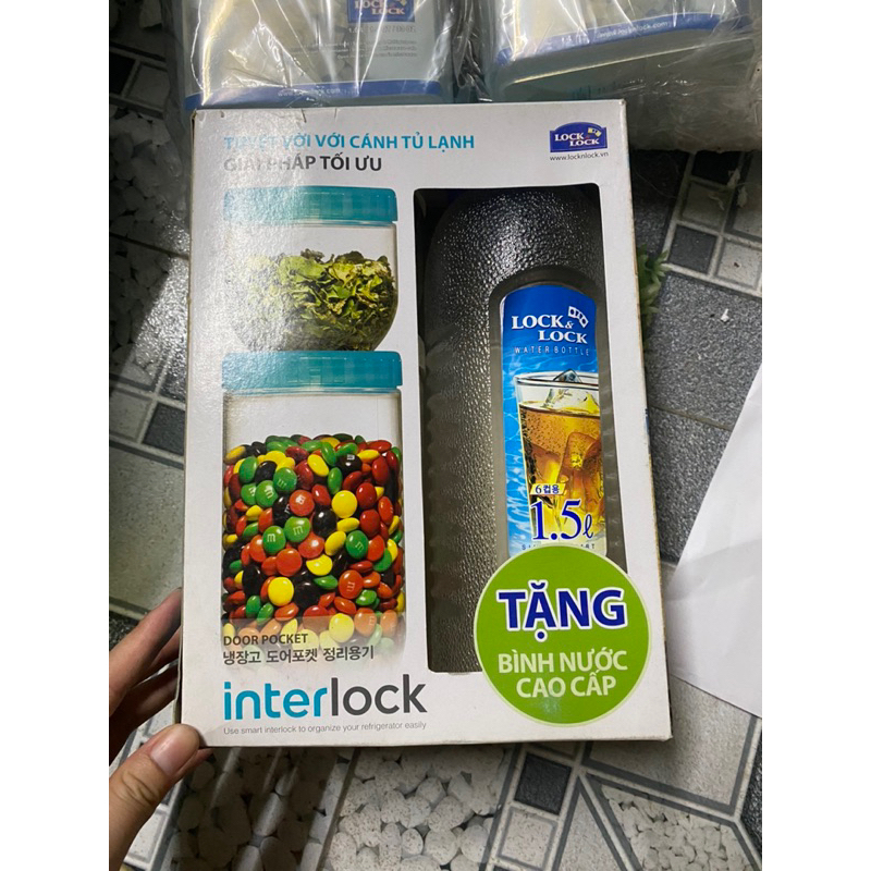 BỘ HỘP BẢO QUẢN INTERLOCK INL302WA3 LOCK & LOCK