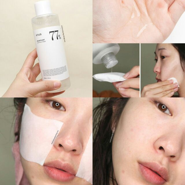 Toner Dưỡng Da Anua Chiết Xuất Diếp Cá Heartleaf 77% Soothing Toner Làm Dịu Da 350ml