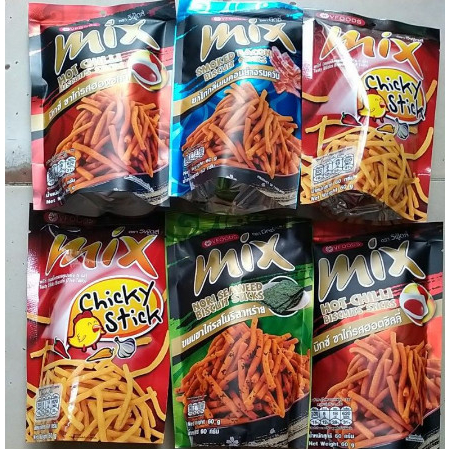 Snack bim bim que Mix Vfoods Thái Lan gói lớn