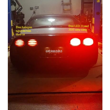 Cree 3030 1 bóng đèn 1156 BA15S BAU15S, 1157 BAY15D, T20 7440 7443 gắn đèn phanh, xi nhan ô tô siêu sáng