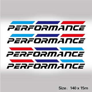 Bộ 4 tem dán tay nắm cửa xe ô tô TRD Racing development Performance