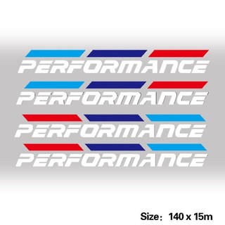 Bộ 4 tem dán tay nắm cửa xe ô tô TRD Racing development Performance