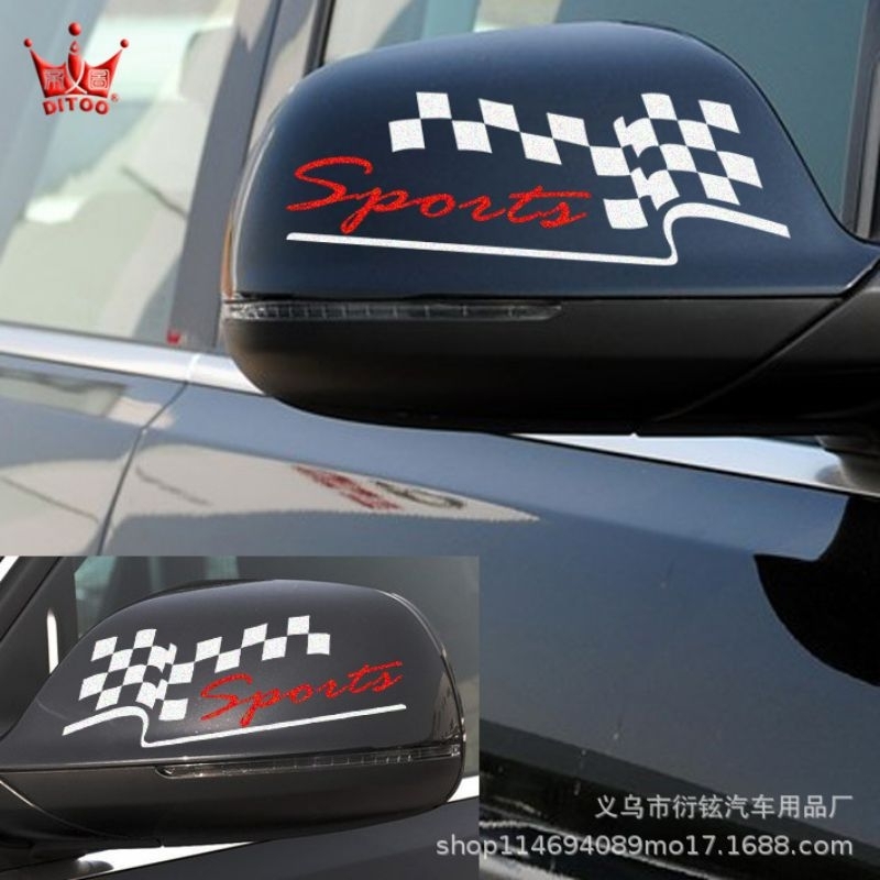 Tem decal dán gương xe AMG-PERFORMANCE phong cách, thể thao, độc đáo, chất và lạ.