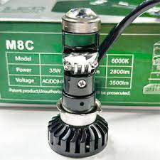 Đèn Bi Cầu RTD M8C - 40W Cắt Sáng Chống Chói Chân Đa Nắng Lắp Wave Nhỏ , Dream , SH Mode , Future 1, Sirius nhỏ...