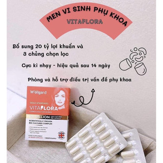 Vitaflora Wellgard men vi sinh 20 tỉ lợi khuẩn
