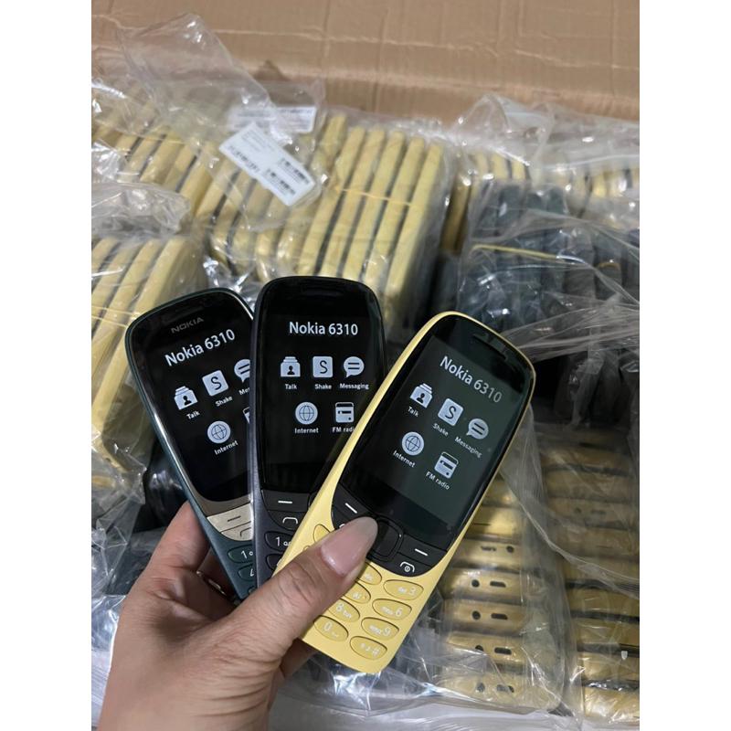 Điện Thoại Nokia 6310  - Dùng 2 Sim - Full Box -  Tặng kèm pin + sạc