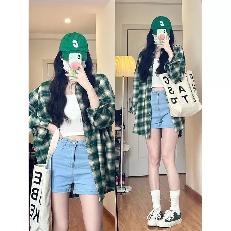 Áo sơ mi caro nhiều màu