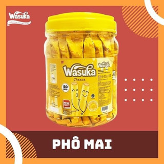 Bánh Ống Quế Wasuka Hương Phô Mai Hủ 50 Thanh