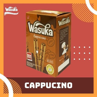 Bánh Ống Quế Wasuka Hương Cappuccino Hộp 20 Thanh