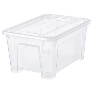 Thùng nhựa có nắp 5L SAMLA IKEA chính hãng