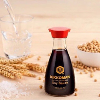 Nước tương chấm cá hồi kikoman 150ml Nhật bản