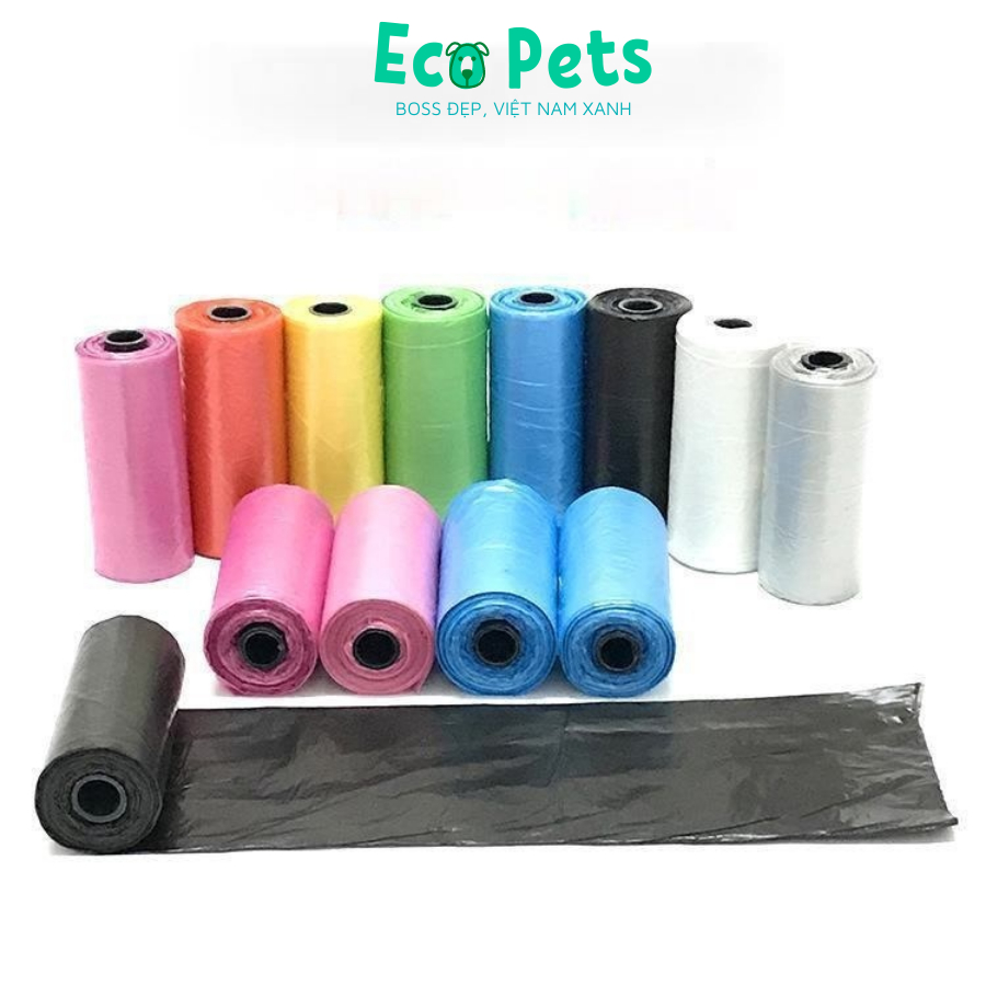 Phụ kiện ECOPETS dụng cụ dọn phân túi đựng phân cho mèo cho chó nhỏ gọn tiện lợi thân thiện môi trường