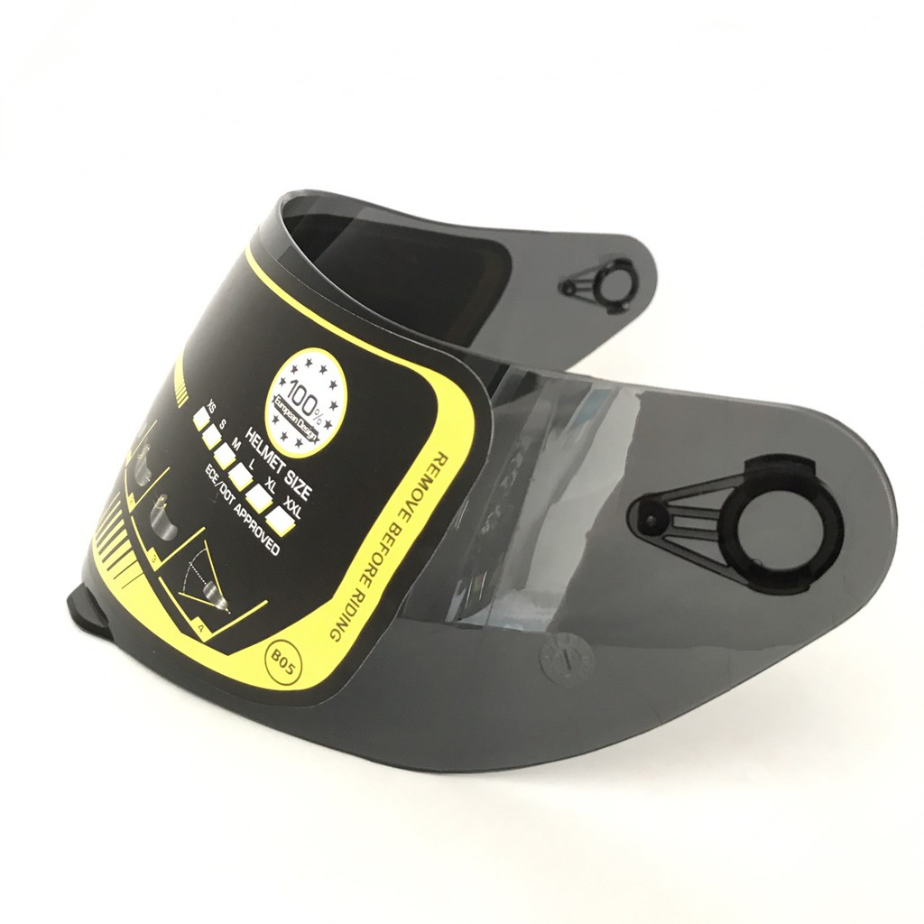 Kính thay thế mũ bảo hiểm royal M179/ M138/ M138B/ M168/ M266 -ROC03/040/05- Có kính khói , Trắng , Tráng gương , 7màu