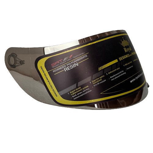 Kính thay thế mũ bảo hiểm royal M179/ M138/ M138B/ M168/ M266 -ROC03/040/05- Có kính khói , Trắng , Tráng gương , 7màu