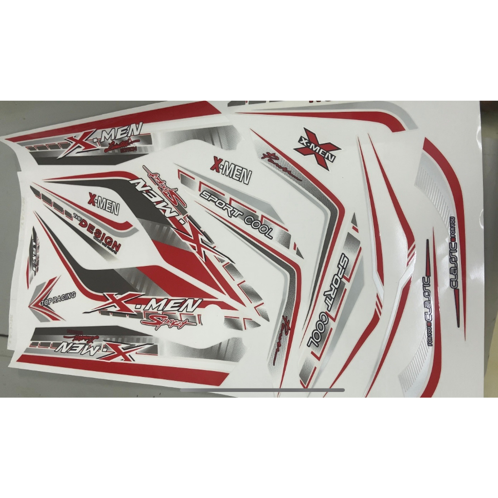 Tem xe điện Xmen Sport - phủ UV
