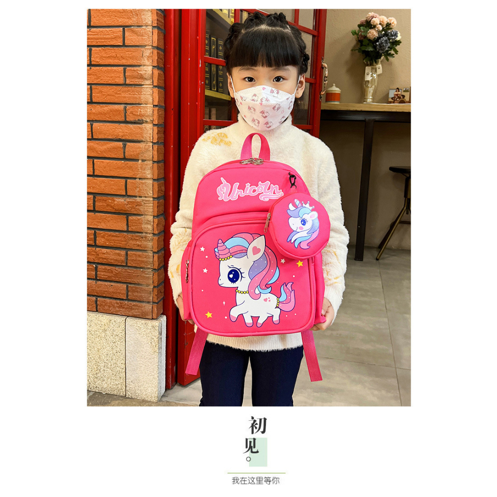 BALO CHO BÉ MẪU GIÁO HỌA TIẾT HOẠT HÌNH DỄ THƯƠNG 760