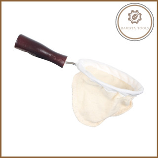 Vợt lọc cà phê cán gỗ | Dụng cụ Barista