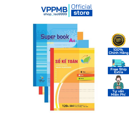 Sổ kế toán tổng hợp HẢI TIẾN, sổ kế toán văn phòng