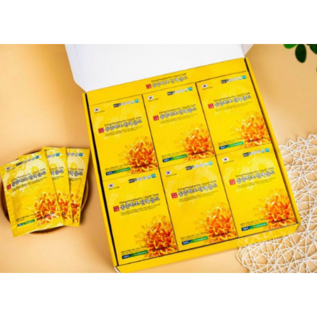 Nước Hồng Sâm Núi Đông Trùng Hạ Thảo Cao Cấp Hàn Quốc, Hộp 30 Gói x 70ml