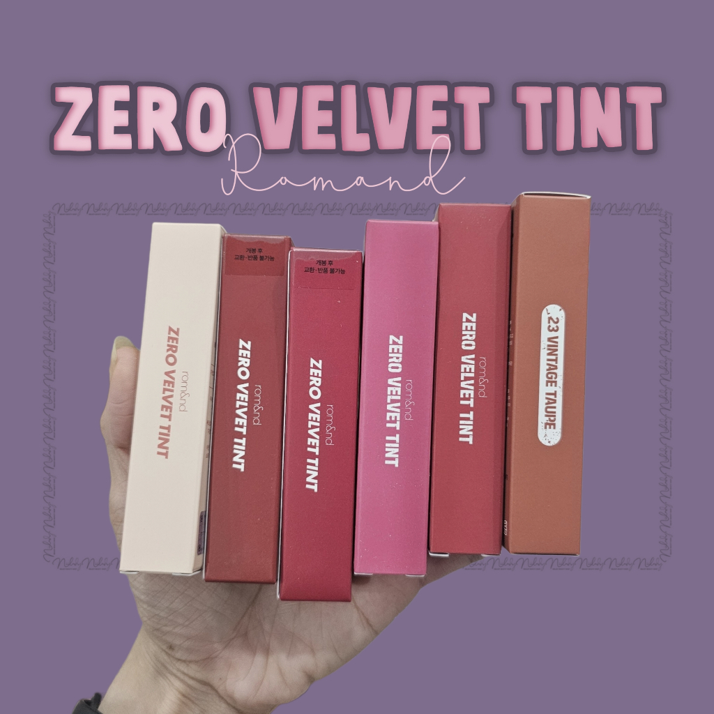 Son kem Zero Velvet Tint (#VELVET)