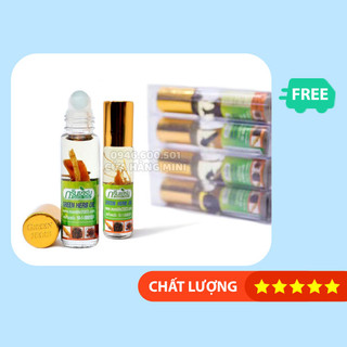 Dầu Lăn Thảo Dược Nhân Sâm Green Herb Oil Thái Lan - 8ml