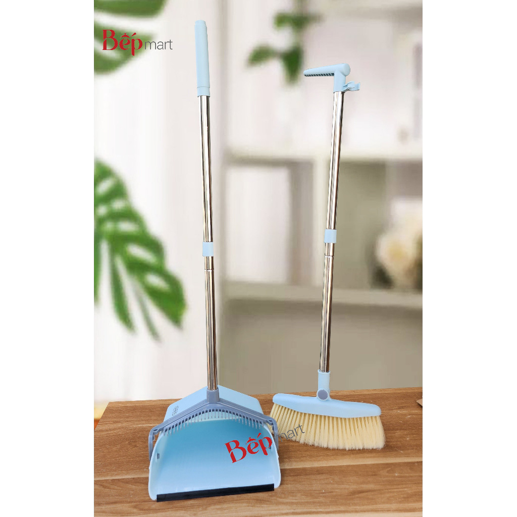 Bộ chổi kèm hốt rác đa năng LocknLock Sweepy ETM976 - thép không gỉ, dễ tháo rời - bepmart - hàng chính hãng lock&lock