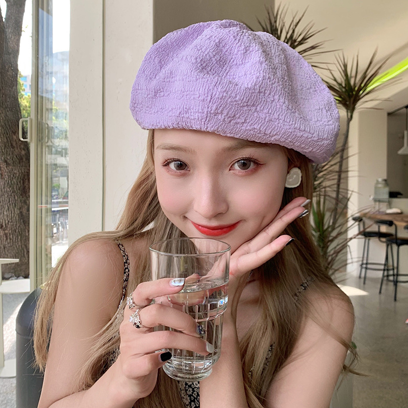Mũ nồi mũ Beret BLOOMZ phong cách hàn quốc, nhẹ nhàng nữ tính M12