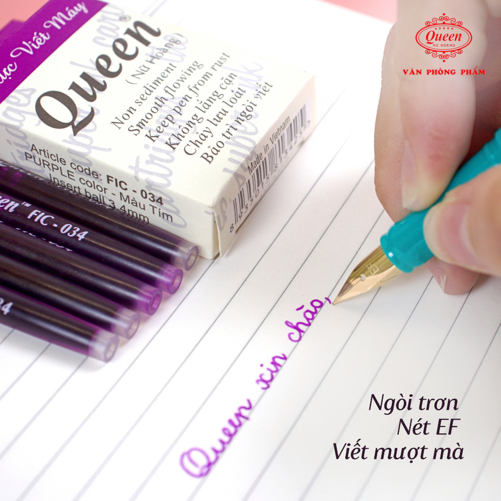Bút máy Queen ngòi trơn FP17-1