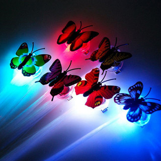 Kẹp Tóc Hình Con Bướm Có Đèn Led Phát Sáng