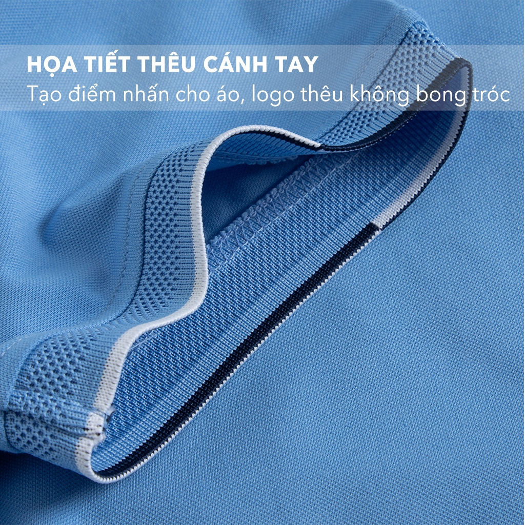 Áo Thun Polo Nam Có Cổ Lebro Chất Liệu Cotton CVC, Phong Cách Trẻ Trung TPL23-001B