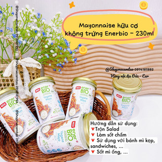 Mayonnaise không trứng hữu cơ Enerbio - 230ml