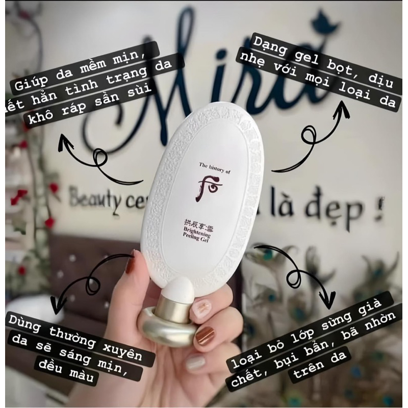 Tẩy tế bào chết cho mặt Whoo fullsize 100ml