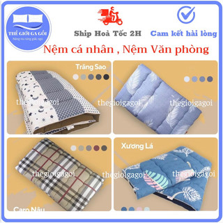 Nệm văn phòng - Nệm cá nhân - Đệm ngủ chần gòn Kim Home