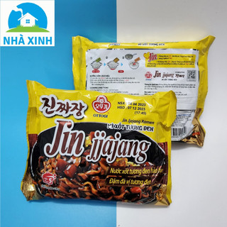 Combo 5 gói - mì xốt tương đen ottogi 135g
