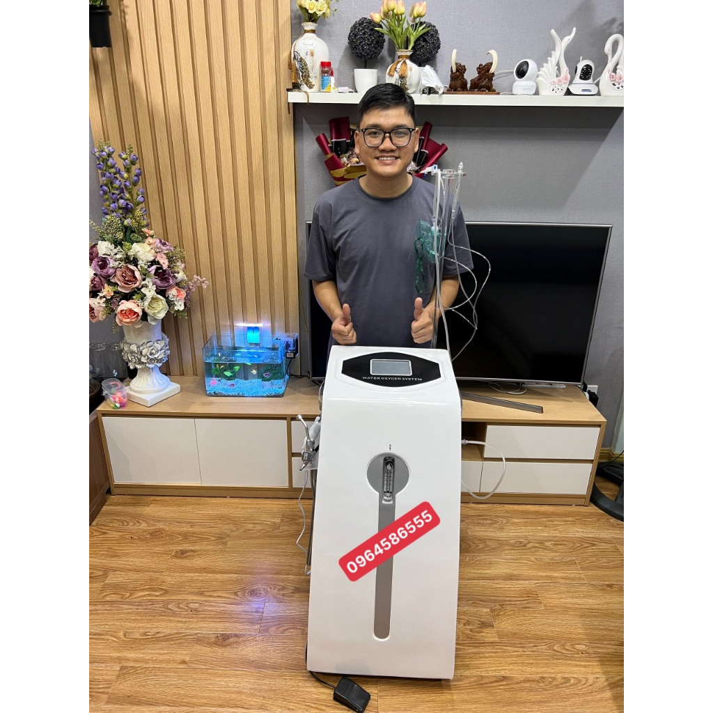 Máy Oxy Jet Spa . Máy oxyjet 6 Chức Năng