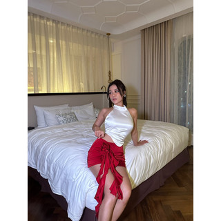Set chân váy hoa áo yếm