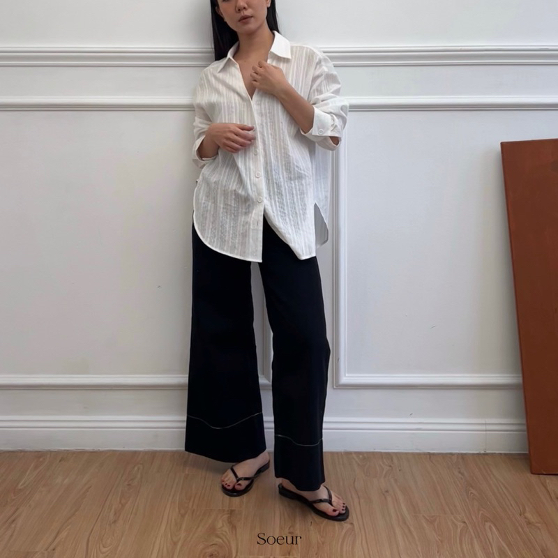 ÁO SƠ MI DỆT - SOEUR JILLY SHIRT