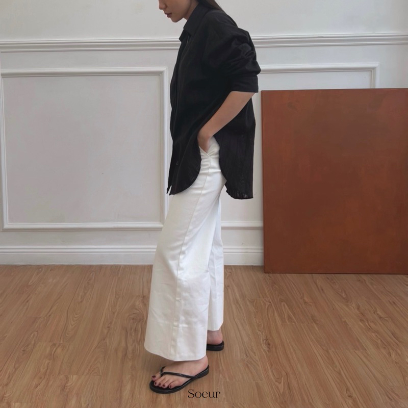 ÁO SƠ MI DỆT - SOEUR JILLY SHIRT