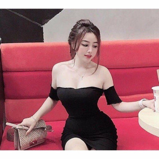 đầm body trễ vai _N13 - Mẫu siêu hot