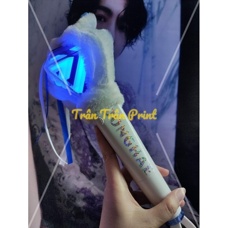 Decal lightstick super junior hologram