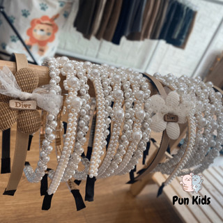 Bờm đính ngọc xinh xắn phong cách hàn quốc cho cho bé gái