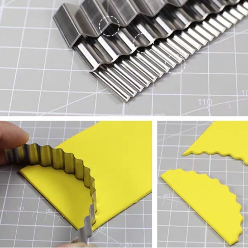 Dao lượn sóng mini cắt đất sét