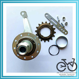 Đùm Sau Xe Đạp FIXED GEAR Single (Moay Ơ)  32/36 lỗ CAO CẤP