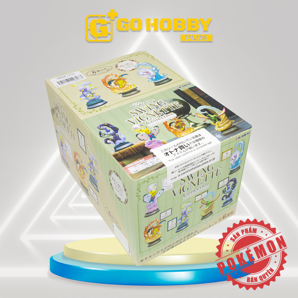 REMENT|  POKÉMON Swing Vignette Collection Fullbox | Đồ chơi mô hình