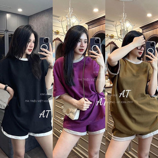 Set Nỉ Mũ Đính Đá Miuiu Kiều Trang Basic