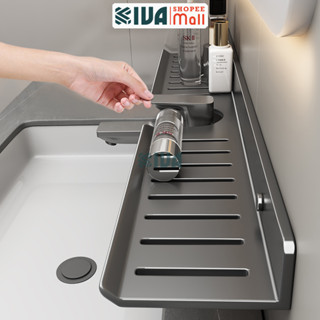  Giá kệ vòi rửa mặt vòi rửa bát KIVA chất liệu nhôm hàng không lắp đặt bằng 2 cách. 