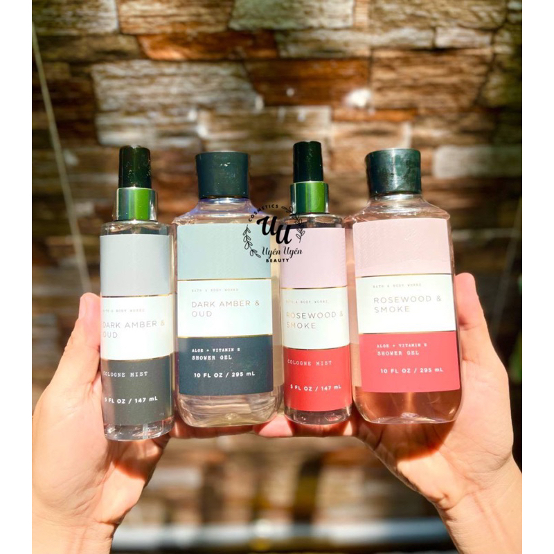 Auth bill Mỹ - Xịt thơm toàn thân lưu hương nam tính, mạnh mẽ, lịch lãm BATH & BODY WORKS 236ml